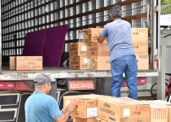 Com foco na sustentabilidade, TRE-TO faz descarte ecológico de 16,8 toneladas de urnas eletrônicas