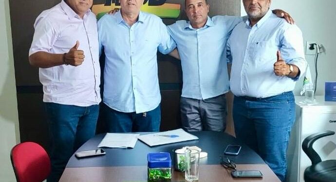 Presidente do MDB Marcelo Miranda hipoteca apoio à pré-candidatura de Edson Neiva
