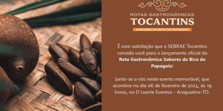 Sebrae apresenta nesta terça-feira a rota gastronômica Sabores do Bico