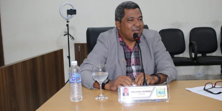 Vereador Edilson Tavares
Foto: Portal LJ