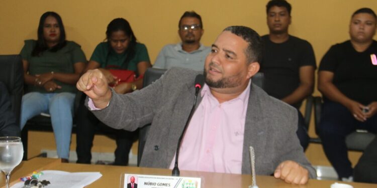 Vereador Núbio Gomes
Foto: DJ Léo