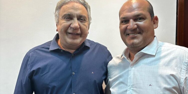 Vice Governador Laurez Moreira e Saulo Milhomem