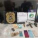 Homem foi preso de posse arma de fogo, drogas e outros objetos ilícitos 
Crédito -Foto -DICOM SSP TO