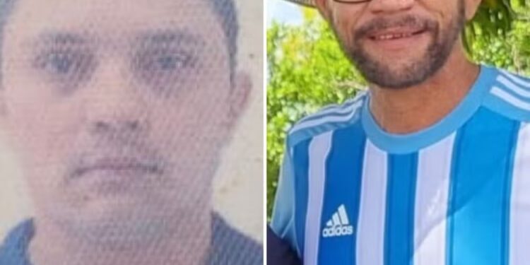 As vítimas do acidente são Vinícius Carvalho Alves, à esquerda, e João Batista Vilarins de Brito, à direita — Foto: Divulgação