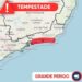 Rio de Janeiro tem alerta de grande perigo para tempestades nesta quinta (1º)