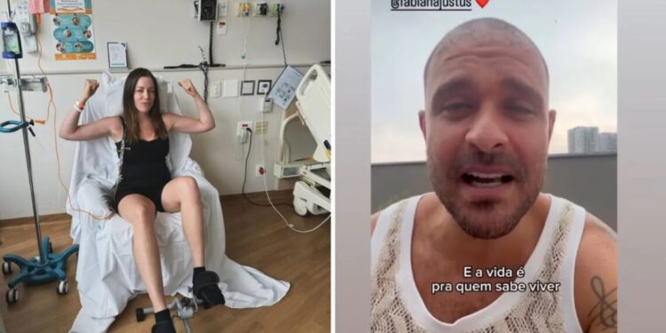 Fabiana Justus se emociona com recado de Diogo Nogueira: “Maravilhoso”