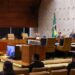 Dino ocupará cadeira em uma das pontas do plenário do STF