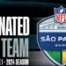 Jogo da NFL no Brasil tem mandante e 9 “visitantes” possíveis; veja lista