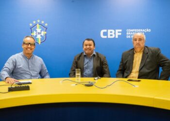Governo do Tocantins debate políticas de desenvolvimento do esporte em reunião na sede da Confederação Brasileira de Futebol no Rio de Janeiro