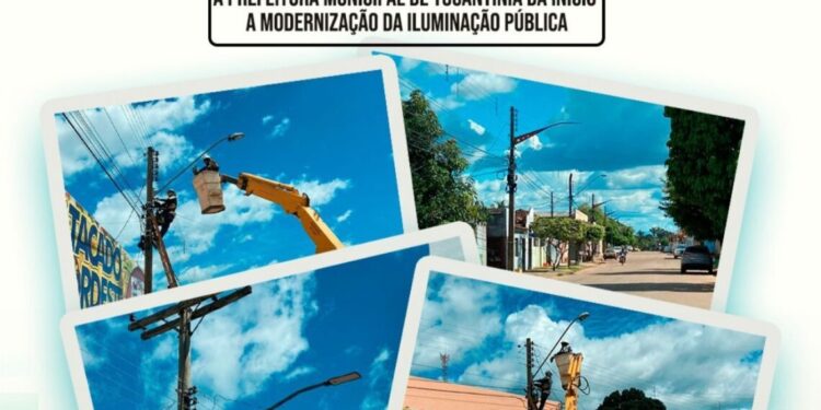 Melhora na iluminação pública em Tocantinia
Foto: Divulgação