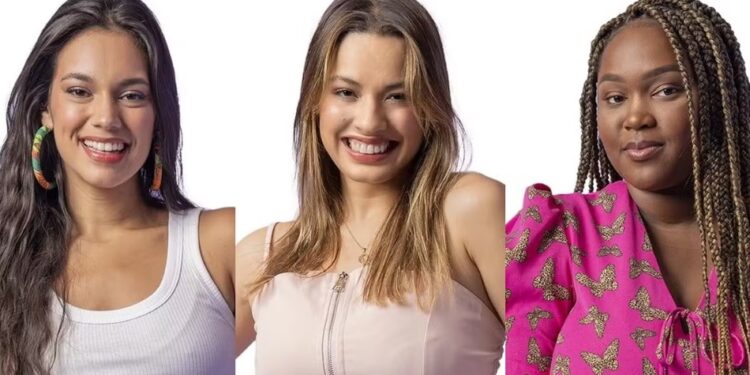 BBB24: Alane, Beatriz e Raquele disputam o Paredão desta semana