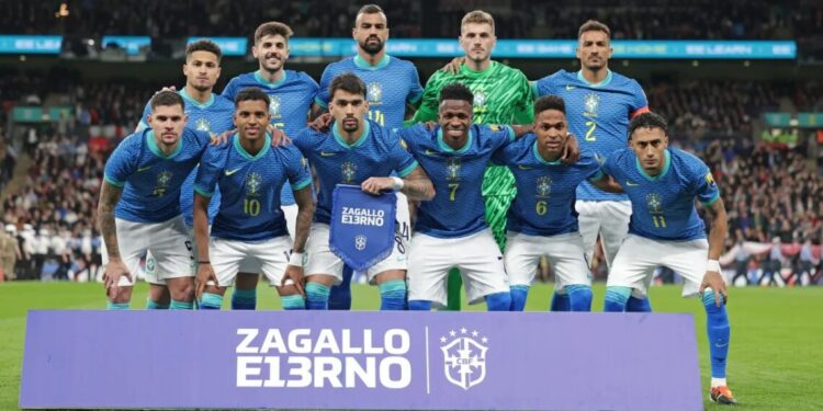 A Seleção Brasileira escalada por Dorival Júnior para sua estreia contra a Inglaterra
Rafael Ribeiro/ CBF
