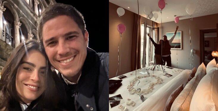 Mari Saad curte lua de mel com Rômulo Arantes Neto em Veneza