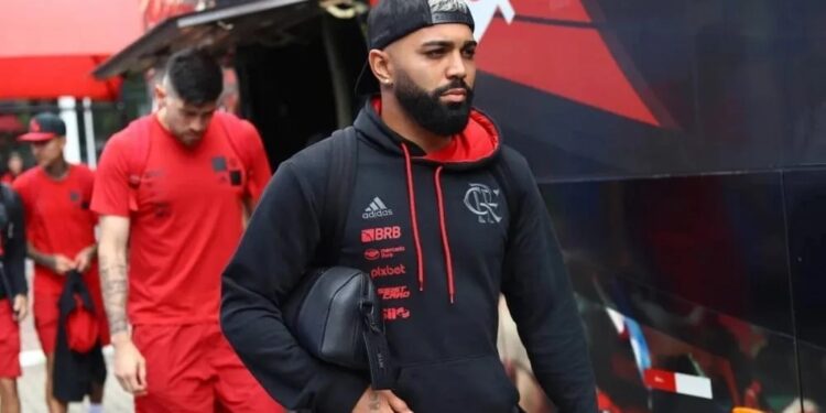 Gabigol foi suspenso por tentativa de fraude em exame antidoping
Foto: Gilvan de Souza/ Flamengo