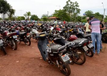 Leilão de bens e veículos de Palmas tem motocicletas com lance inicial de R$ 200