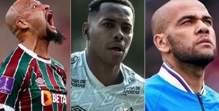 Felipe Melo sobre Robinho e Daniel Alves: “Se fosse com minha filha…”