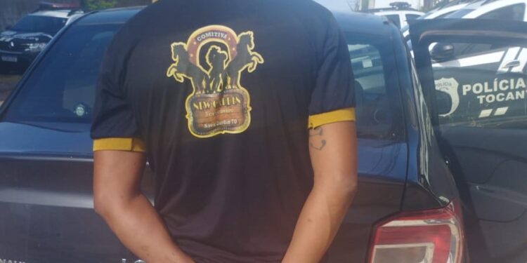 Em Novo Jardim, foragido da Justiça de Minas Gerais é localizado e preso pela Polícia do Tocantins