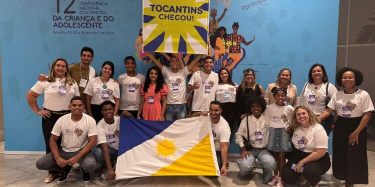 Delegação do Tocantins participa da XII Conferência Nacional da Criança e do Adolescente, em Brasília