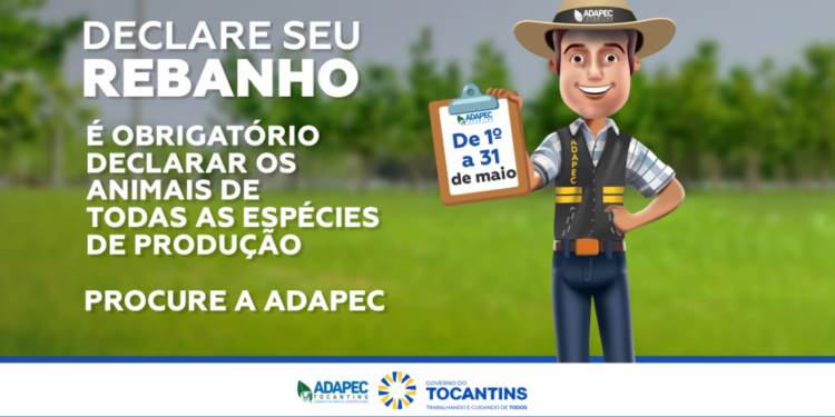 Produtores poderão antecipar a declaração obrigatória de animais a partir do dia 22 de abril