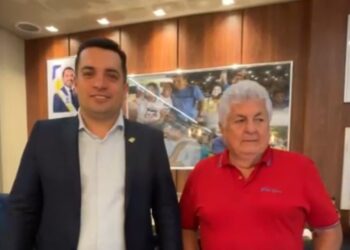 Deputado Gutierrez e Stalin Bucar Foto: Divulgação