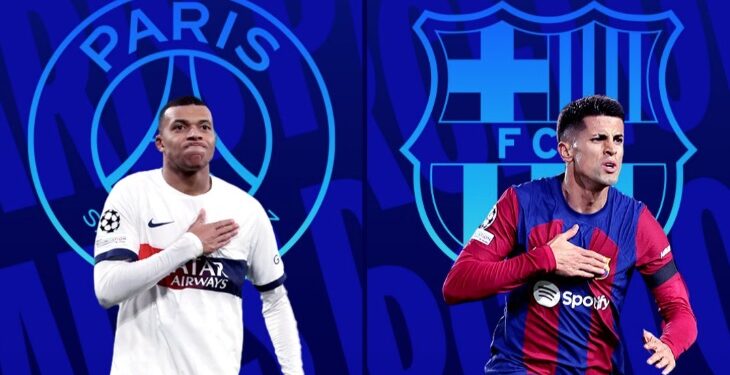 PSG x Barcelona: horário e onde assistir às quartas de final da Champions League