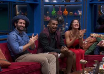 Davi, Isabelle e Matteus formam o Top 3 do BBB24 Reprodução/Globo