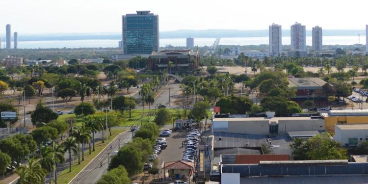 Vista da cidade de Palmas — Foto: Luciana Pires/Prefeitura de Palmas