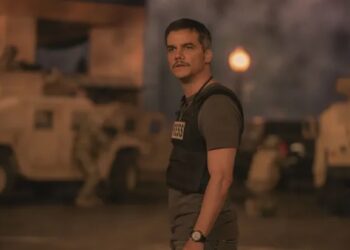 Wagner Moura em nova foto de "Guerra Civil" Crédito: Divulgação/Diamond Films