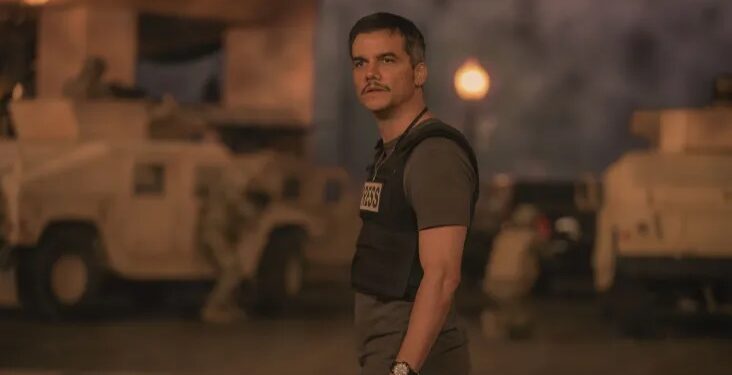 Wagner Moura em nova foto de "Guerra Civil"
Crédito: Divulgação/Diamond Films