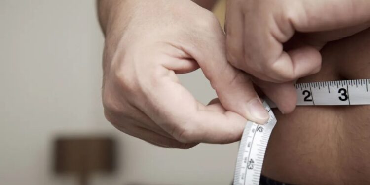 Obesidade abdominal associada à fraqueza muscular eleva risco de síndrome metabólica