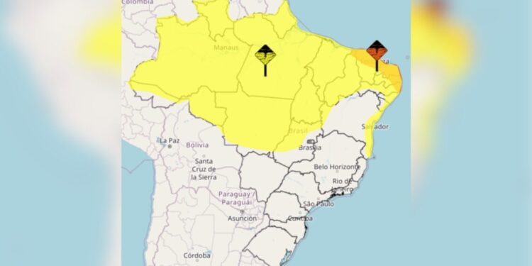 Saiba como fica o tempo no Brasil neste fim de semana