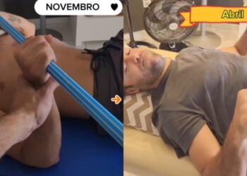 Ator foi atropelado em setembro de 2023 Instagram/Reprodução