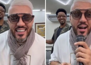 Belo muda de visual após término com Gracyanne Barbosa Reprodução/Belo/Instagram