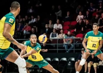 Jogo da Seleãção Brasilei de Vôlei FIVB / Divulgação