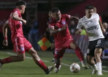 Lance de Argentinos Juniors 1 x 0 Corinthians Daniel Jayo/Getty Images