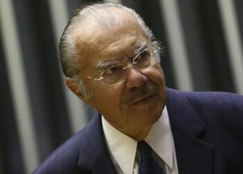 Sarney completou 94 anos de idade em 24 de março Arquivo - Marcelo Camargo/Agência Brasil