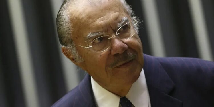 Sarney completou 94 anos de idade em 24 de março
Arquivo - Marcelo Camargo/Agência Brasil