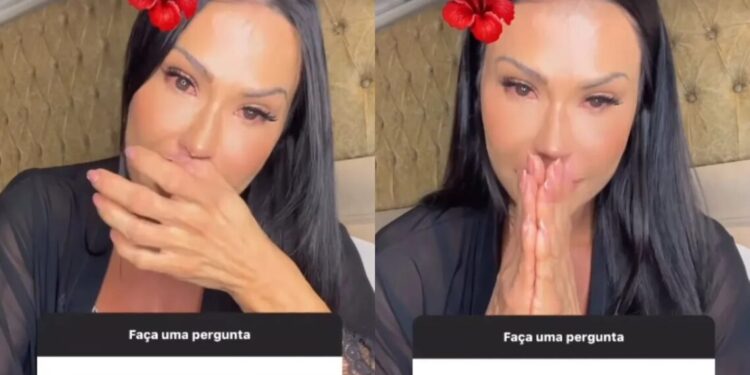 Gracyanne chora ao falar sobre fim do casamento com Belo: “Foi falta de cuidado”
