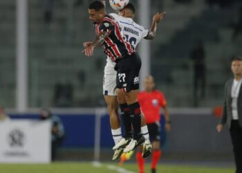 São Paulo estreou com derrota na Libertadores 2024 Foto: Reprodução / X / @LibertadoresBR