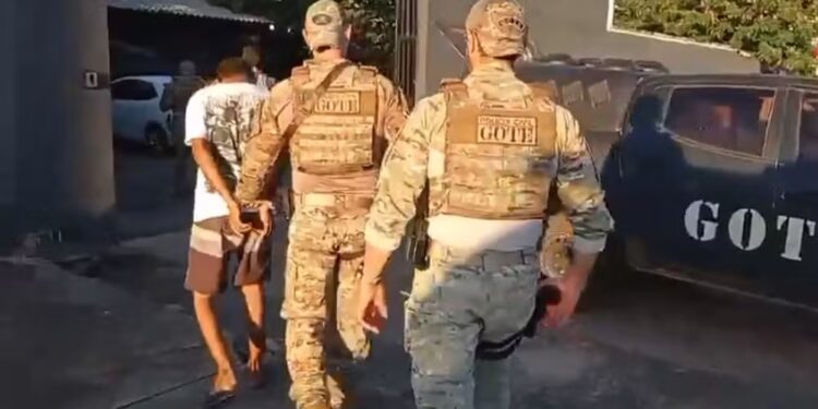 Polícia cumpre mandados e prende suspeitos de tráfico de drogas — Foto: Dilvulgação/PCTO