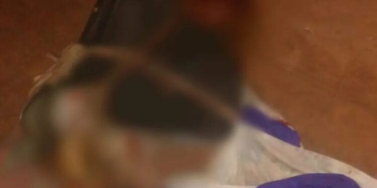 Corpo de homem foi colocado dentro de mala em Araguaína — Foto: Divulgação