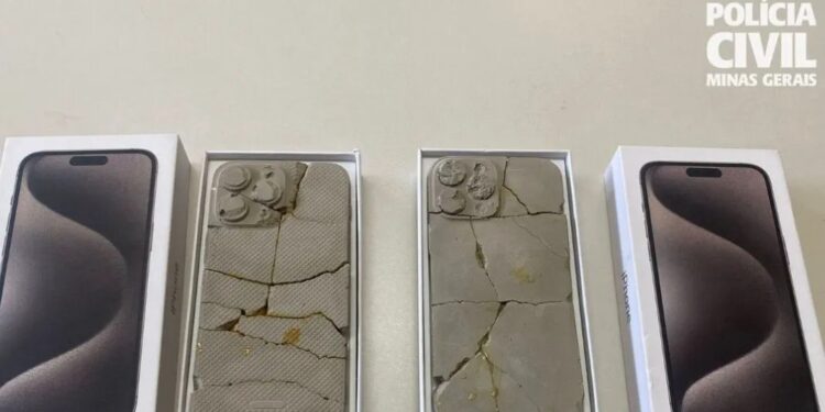 Homem é preso após vender iPhones e entregar blocos de argila