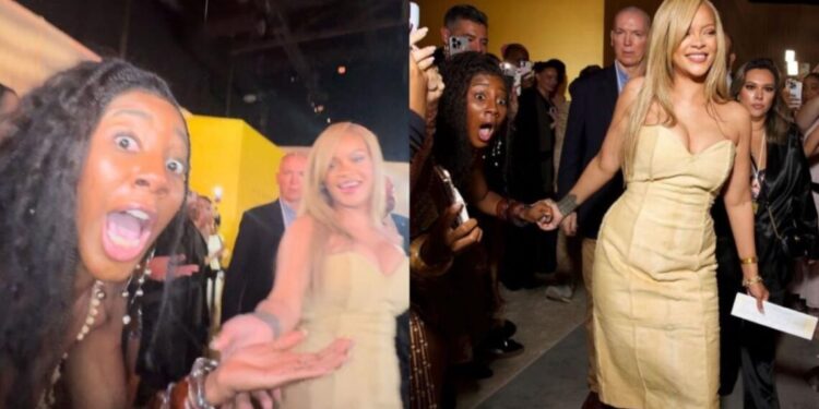 Rihanna segura a mão de Camilla de Lucas em evento; saiba mais