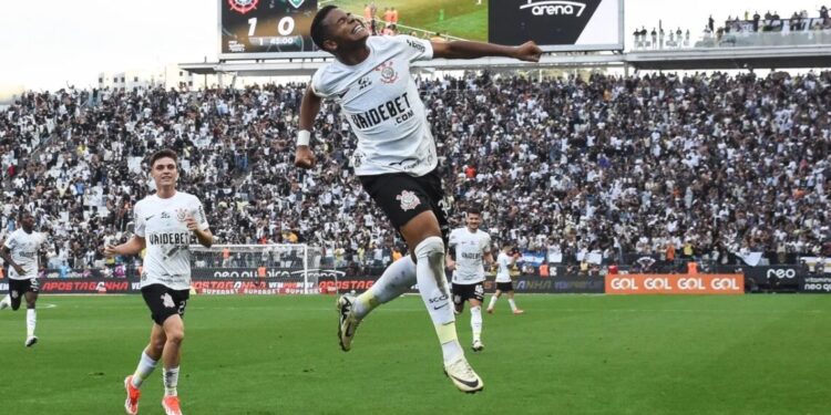 Com show de Wesley, Corinthians atropela Fluminense e vence primeira no Brasileirão