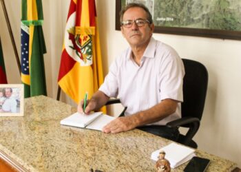 Paulo Renato Cortelini conseguiu 53,22% dos votos na eleição suplementar de 2024 Divulgação/Prefeitura de São Francisco de Assis