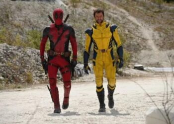 Ryan Reynolds e Hugh Jackman em "Deadpool 3" Reprodução/Ryan Reynolds/Instagram