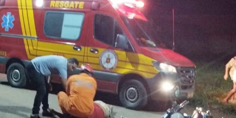 Motociclista morre em hospital após acidente entre duas motos