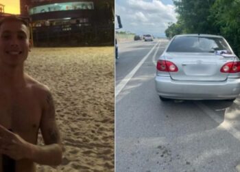 Policial Luca Romano Angerami desapareceu no Guarujá e PM realiza buscas na região Divulgação