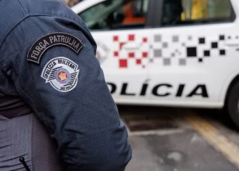 Viatura da Polícia Militar de São Paulo Reprodução/ Polícia Militar (PM)