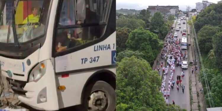 Micro-ônibus atropela e mata quatro pessoas e deixa outras 25 feridas durante procissão no Recife